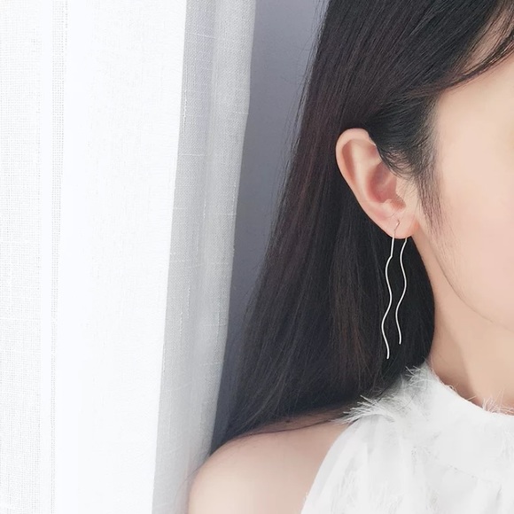 Sterling Silver 925 Earrings - Picture 5 of 5